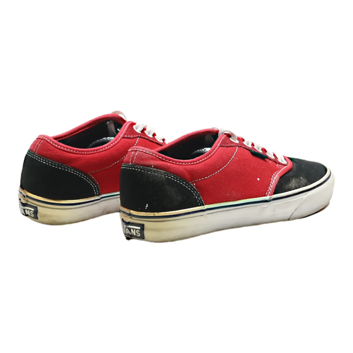 VANS Sneaker Trainers Red Canvas Mens UK 6.5