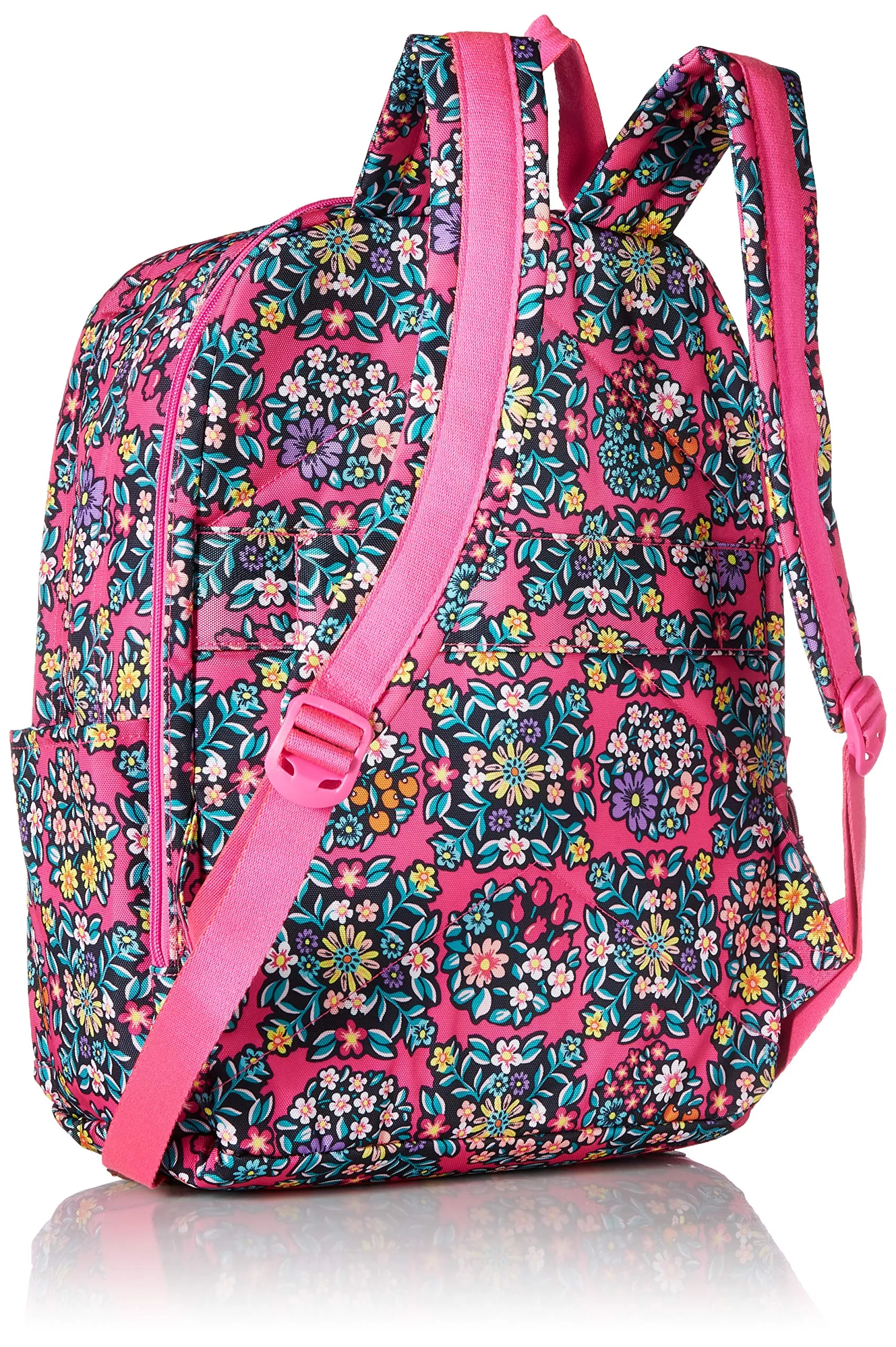 Vera Bradley Women's Lighten Up Grand Backpack, Kaleidoscope Rosettes