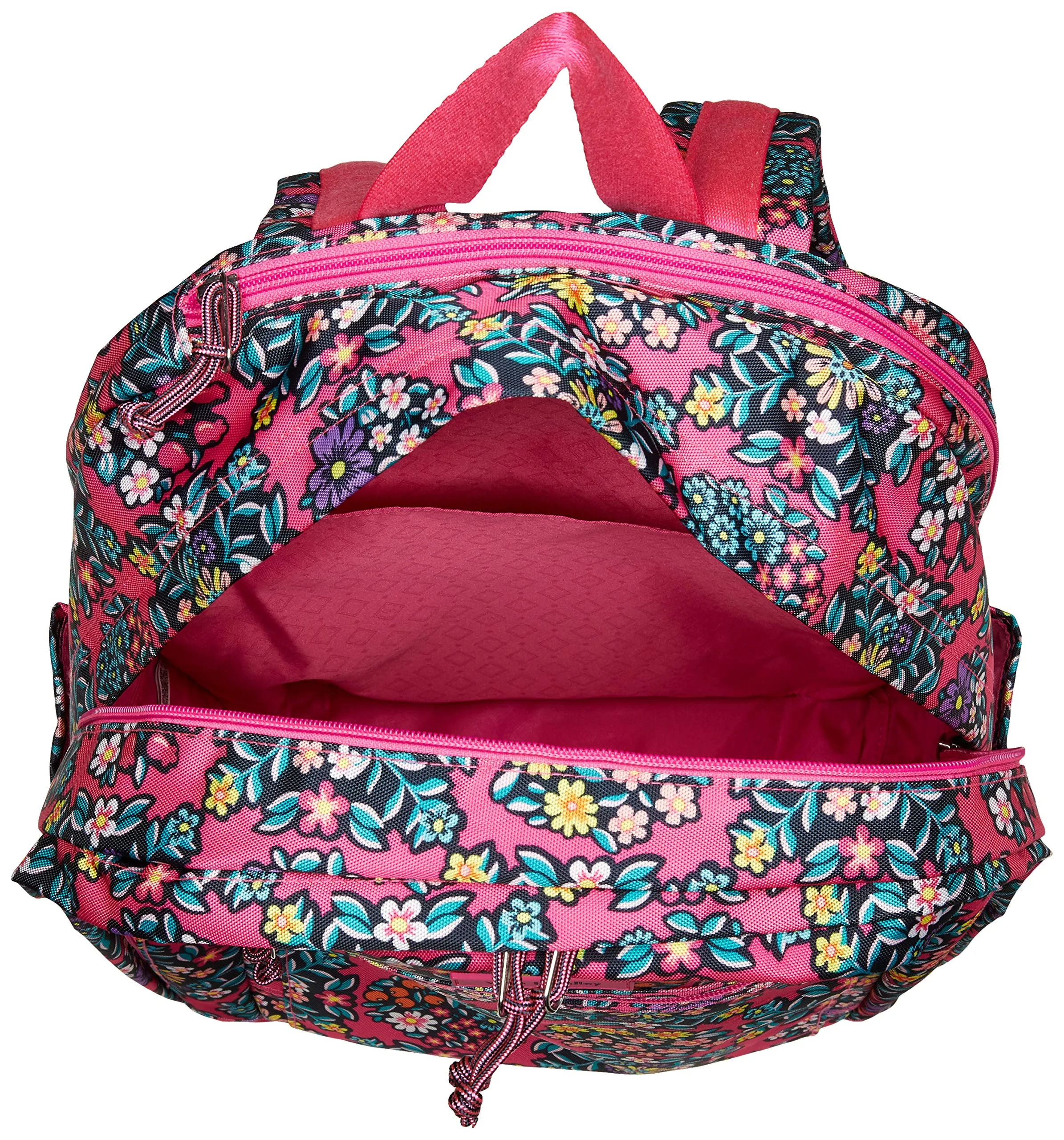 Vera Bradley Women's Lighten Up Grand Backpack, Kaleidoscope Rosettes