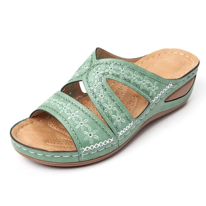 Women's Sandals Open Toe Flats Lightweight Wedges Big Sizes Shoes