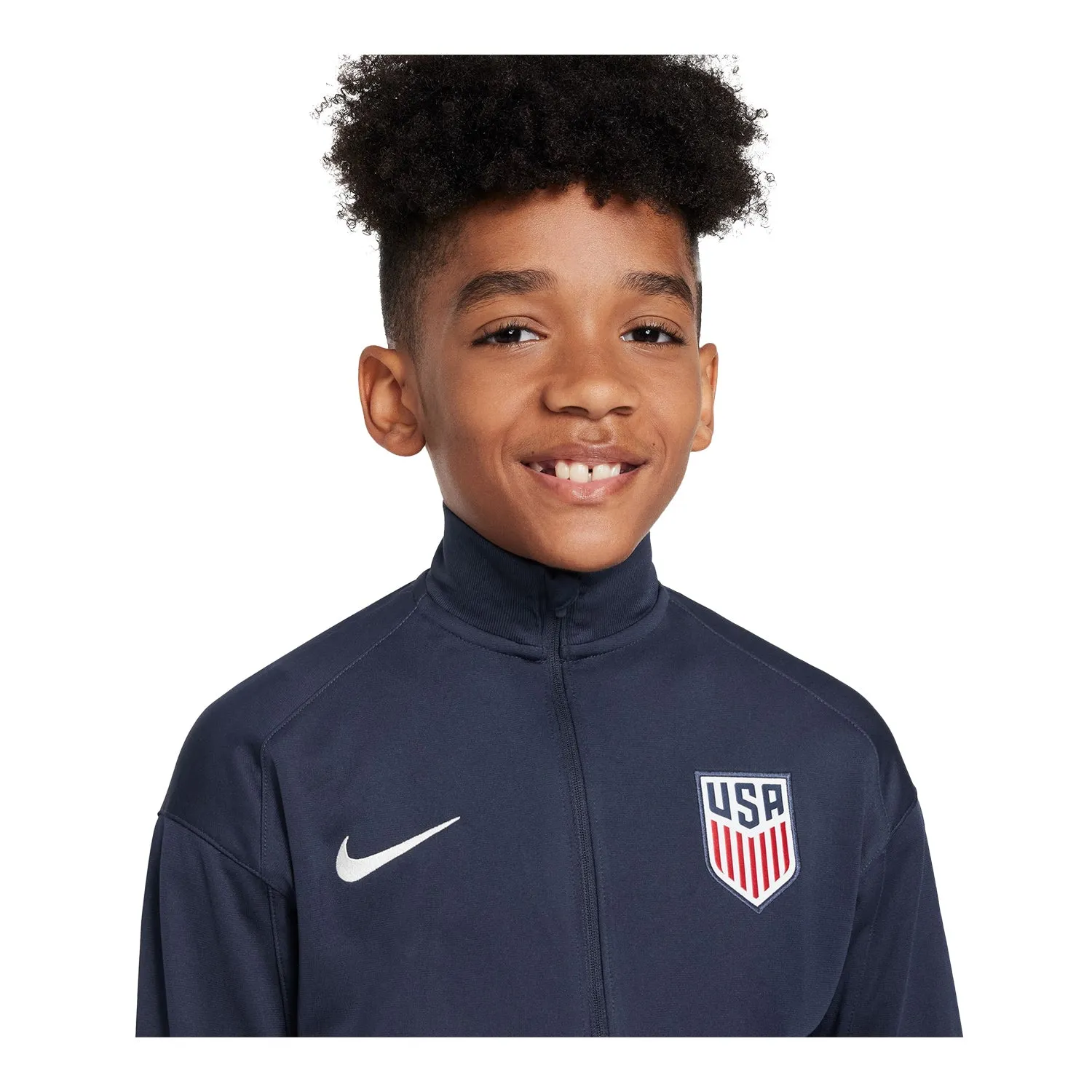 Youth Nike USA Strike Navy Track Jacket